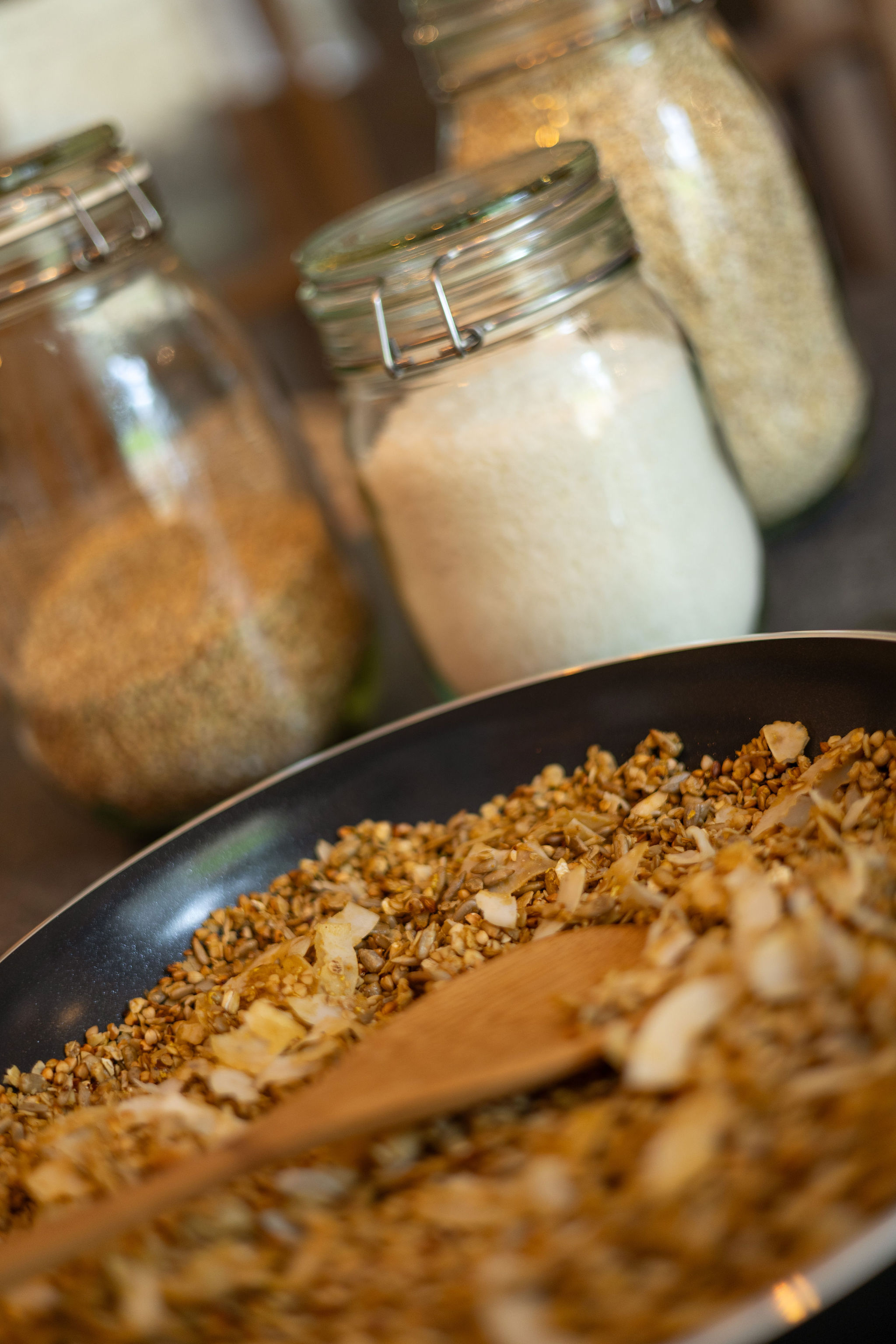 Granola et bocaux — Atelier 1